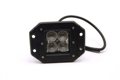 Southern Truck 79910 3-inch X 3-inch 16W Square Flush Mount LED Light Flood