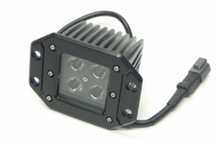 Southern Truck 79915 3-inch X 3-inch 16W Square Flush Mount LED Light Flood
