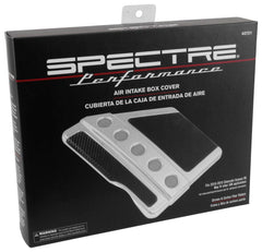 Spectre Performance 42721 Air Box Cover; Circular Design; GM Chrome