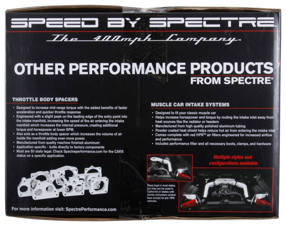 Spectre Performance 9918 Spectre Air Intake Kit