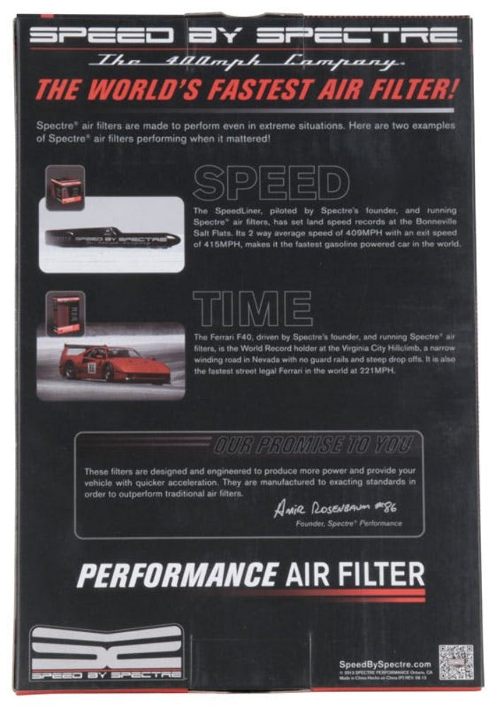Spectre Performance HPR8997 Spectre Replacement Air Filter