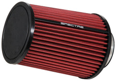 Spectre Performance HPR9885 Cone Filter; 3-1/2 inch, 9 inch Tall - Red