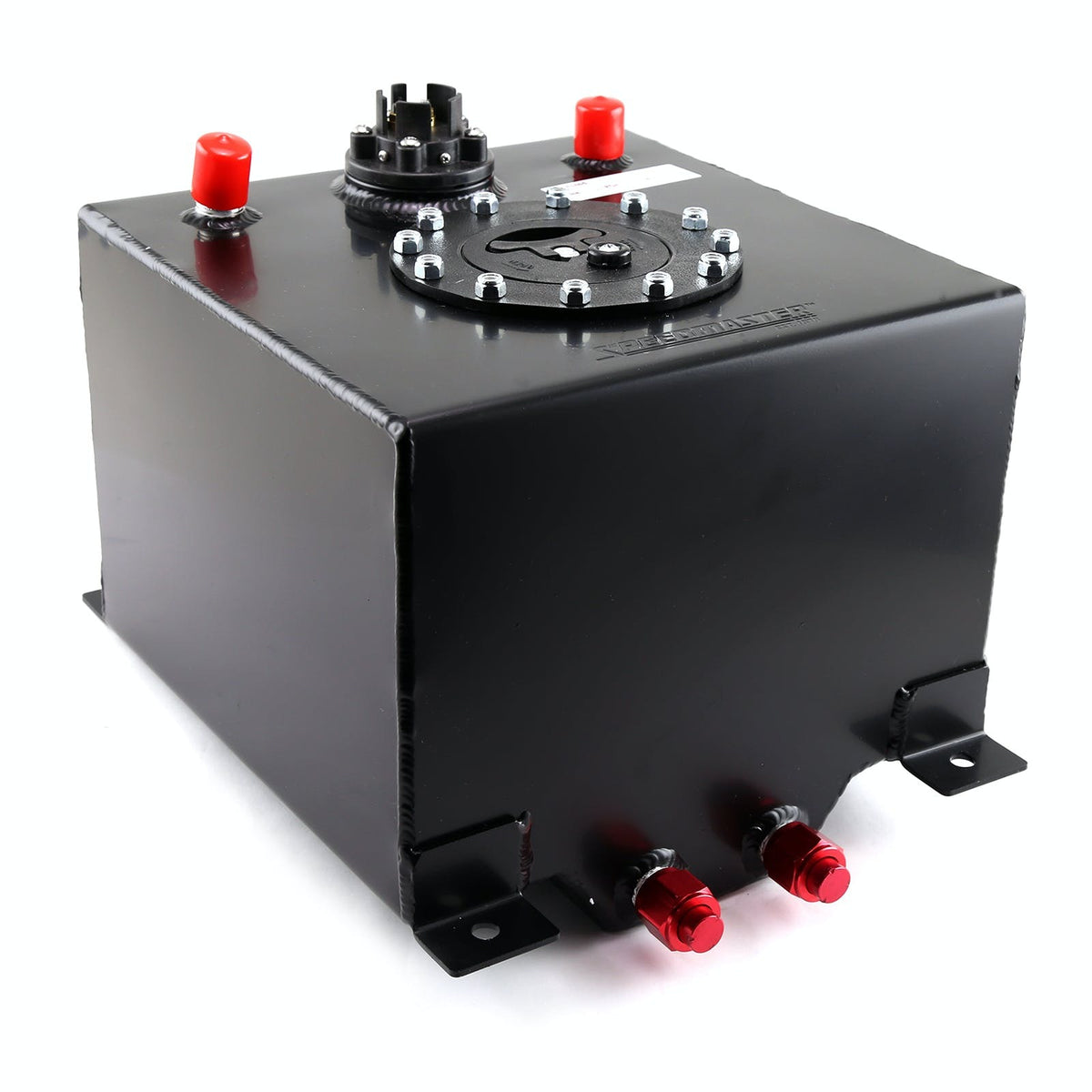 Speedmaster 1-130-004 Speedmaster 5 Gallon / 20 Litre Black Aluminum Fuel Cell w/Sending Unit