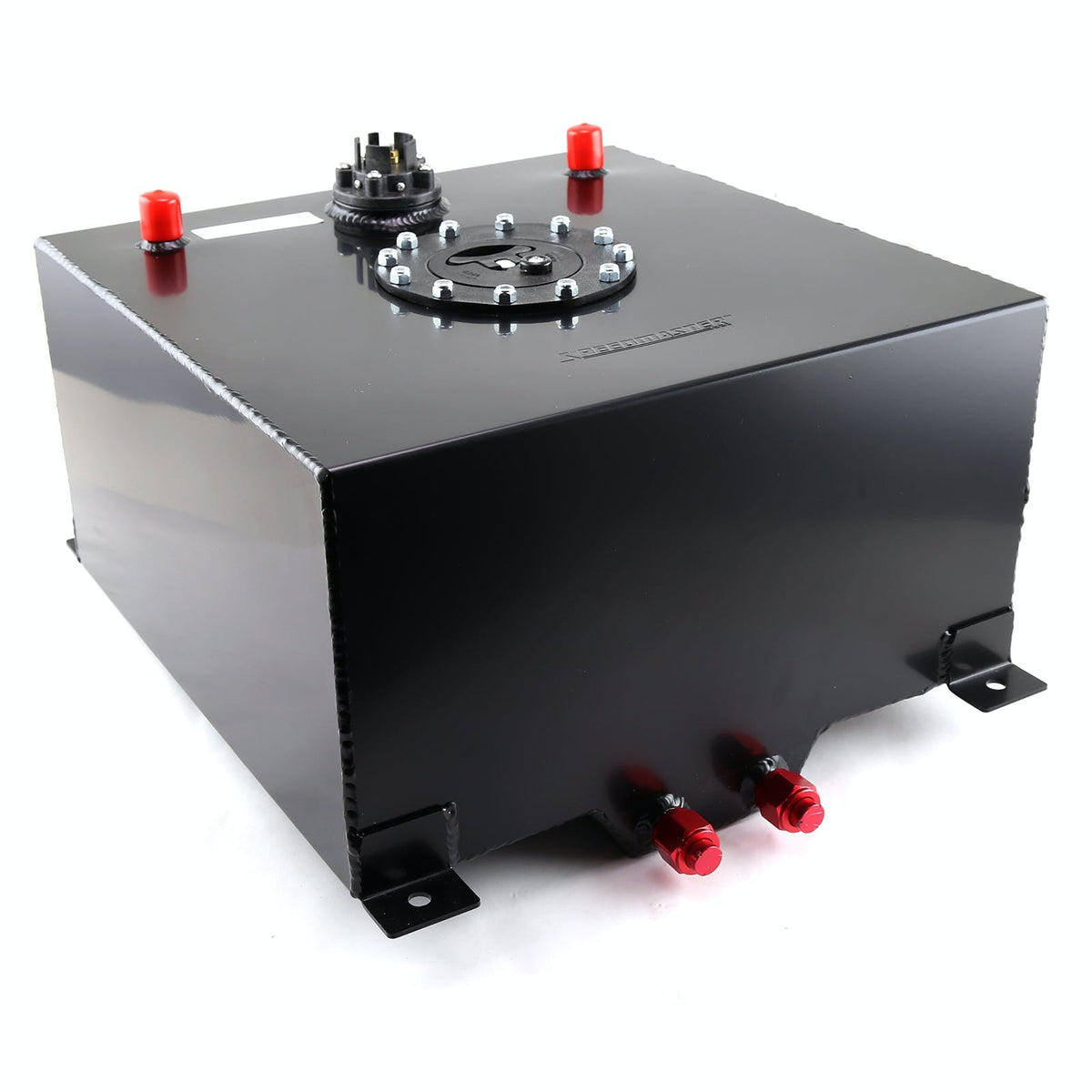 Speedmaster 1-130-008 Speedmaster 10 Gallon / 40 Litre Black Aluminum Fuel Cell w/Sending Unit