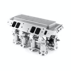 Speedmaster 1-148-001 Downdraft 8 Stack EFI Intake Manifold System Complete Polished