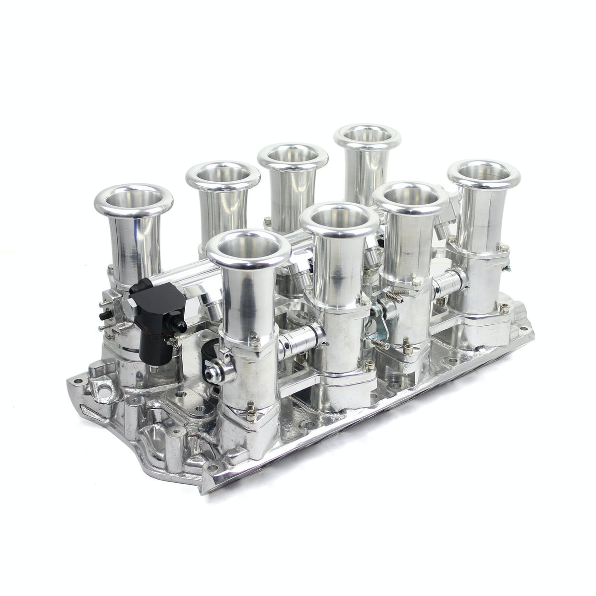 Speedmaster 1-148-006 Downdraft 8 Stack EFI Intake Manifold System Complete Polished