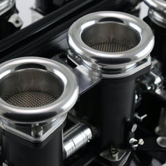 Speedmaster 1-148-009 Downdraft EFI Stack Intake Manifold System Complete Black