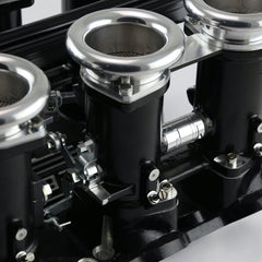 Speedmaster 1-148-009 Downdraft EFI Stack Intake Manifold System Complete Black