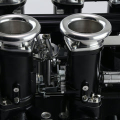 Speedmaster 1-148-009 Downdraft EFI Stack Intake Manifold System Complete Black