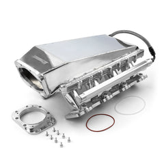 Speedmaster 1-148-050 2pc Fabricated Ram Air 98mm 4 Bolt EFI Intake Manifold Polished