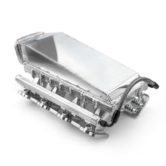Speedmaster 1-148-051 2pc Fabricated Ram Air 98mm 4 Bolt EFI Intake Manifold Polished