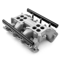 Speedmaster 1-148-053-01 2x4-Barrel Dual Plane Fuel Injected Intake Manifold Satin