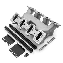 Speedmaster 1-148-053-01 2x4-Barrel Dual Plane Fuel Injected Intake Manifold Satin