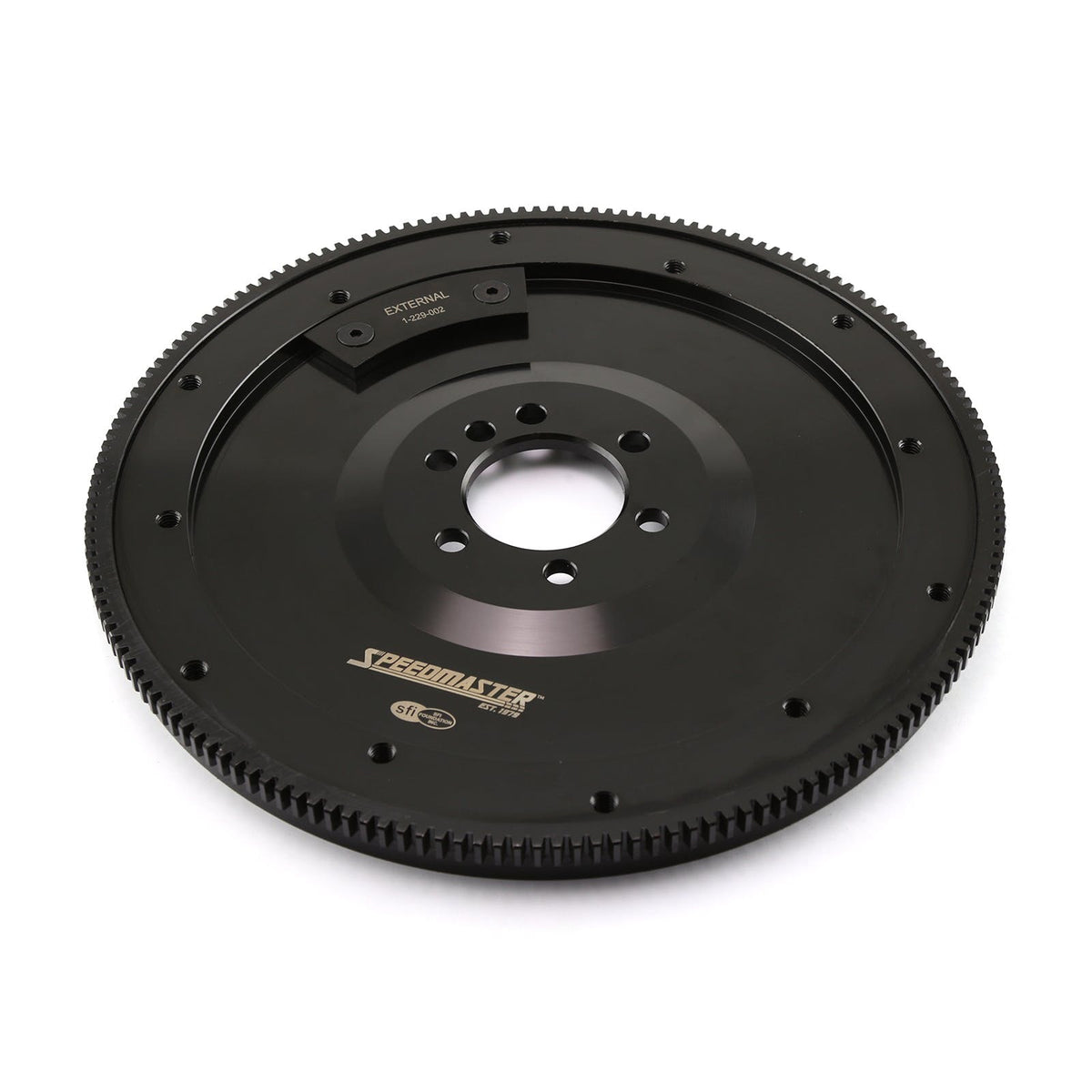 Speedmaster 1-229-002 400 2PC RMS 168 Tooth Billet Black Oxide SFI Flywheel
