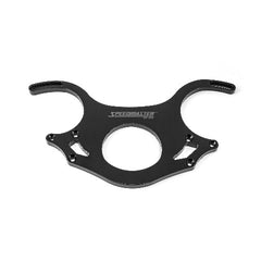 Speedmaster 1-415-002-02 Aluminum Serpentine Complete Engine Pulley Kit [Black]