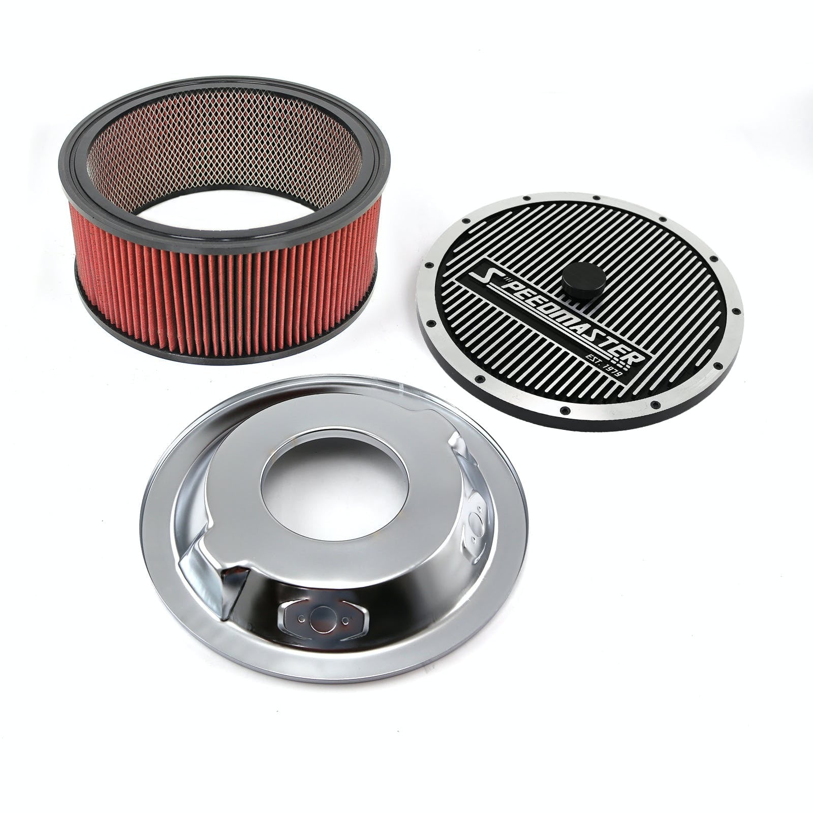 Speedmaster PCE104.1035 14 x 6 Washable Element Speedmaster Elite Top Dropped Base Air Cleaner Kit