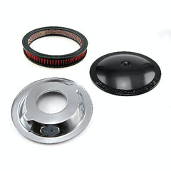 Speedmaster PCE104.1058 14 x 2 Washable Element Speedmaster Drop Base Aluminum Air Cleaner Black