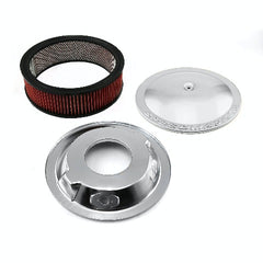Speedmaster PCE104.1076 14 x 4 Washable Element Speedmaster Drop Base Aluminum Air Cleaner Polished