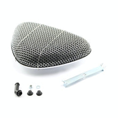 Speedmaster PCE104.1082 11 1/2 L x 8 1/2 W Superflow Triangular Chrome Air Cleaner Kit