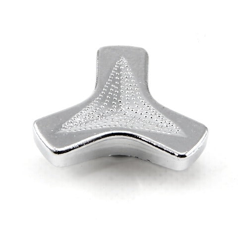 Speedmaster PCE105.1004 Air Cleaner Nut 1/4-20 Chrome Tri-Bar Style