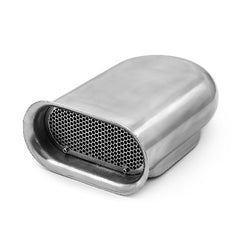 Speedmaster PCE106.1003 Polished Aluminum Single Carburetor Hilborn Style Hood Scoop