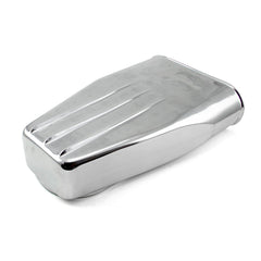 Speedmaster PCE106.1004 Polished Aluminum Single and Dual Carburetor Bug Catcher Finned Hood Scoop