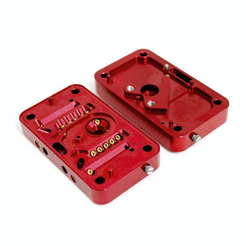 Speedmaster PCE118.1003 Billet Aluminum 4 Barrel Carburetor 2-Circuit Metering Block (Sold in Pairs)
