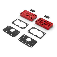 Speedmaster PCE118.1004 Billet Aluminum 4 Barrel Carburetor 3-Circuit Metering Block (Sold in Pairs)