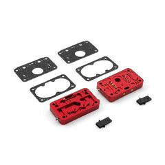 Speedmaster PCE118.1004 Billet Aluminum 4 Barrel Carburetor 3-Circuit Metering Block (Sold in Pairs)