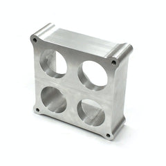 Speedmaster PCE120.1010 2 Aluminum 4500 CNC Machined Carburetor Spacer Square Bore 4 Port