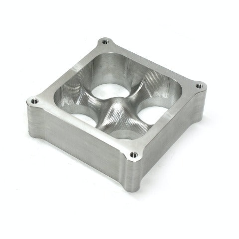 Speedmaster PCE120.1010 2 Aluminum 4500 CNC Machined Carburetor Spacer Square Bore 4 Port