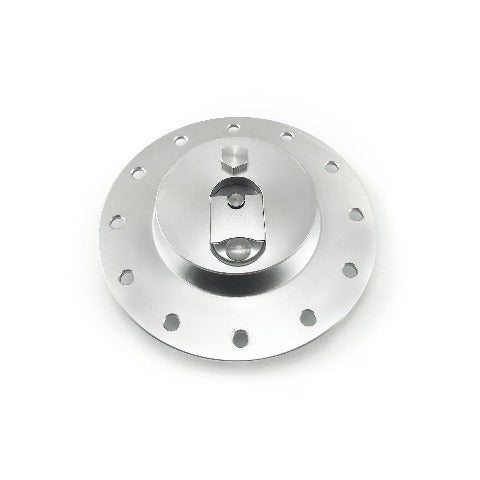 Speedmaster PCE128.1004 Billet Aluminum Fuel Cell Tank Flush Mount 12 Bolt Filler Cap