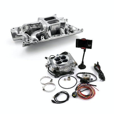 Speedmaster PCE135.1027 Eliminator Manifold and FiTech Go EFI 30001 Fuel Injection