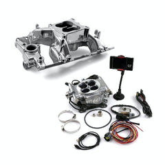Speedmaster PCE135.1031 Eliminator Manifold and FiTech Go EFI 30001 Fuel Injection