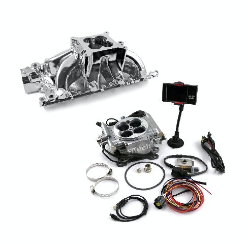 Speedmaster PCE135.1034 Parker Style Manifold and FiTech Go EFI 30001 Fuel Injection