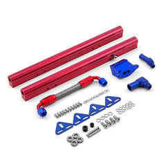 Speedmaster PCE137.1009 Billet Aluminum Fuel Injector Rail Kit (OEM Angled EFI)