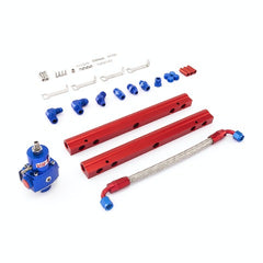 Speedmaster PCE137.1013 Single Billet Alum. Fuel Injector Rail Kit