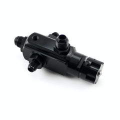 Speedmaster PCE139.1007 2 Port Billet Return Style Adjustable Fuel Pressure Regulator Black