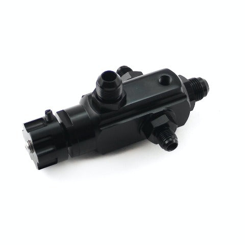 Speedmaster PCE139.1007 2 Port Billet Return Style Adjustable Fuel Pressure Regulator Black