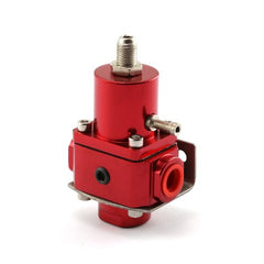 Speedmaster PCE139.1009 3/8 NPT EFI Fuel Injection Pressure Regulator Red w/Boost Ref Port