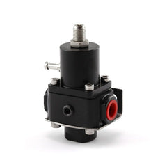 Speedmaster PCE139.1011 3/8 NPT EFI Fuel Injection Pressure Regulator Black w/ Boost Ref Port