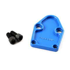 Speedmaster PCE140.1003 Fuel Pump Block Off Plate Blue