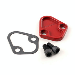 Speedmaster PCE140.1005 Fuel Pump Block Off Plate Red