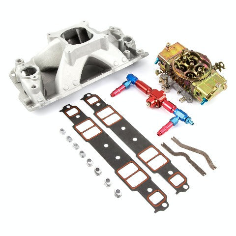 Speedmaster PCE147.1117 Shootout High Rise Intake Manifold and Carburetor Combo