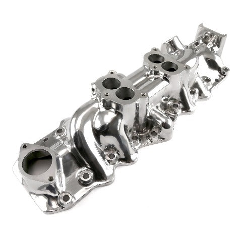 Speedmaster PCE147.1120 Flathead Twin Carb Aluminum Intake Manifold Polished