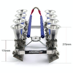 Speedmaster PCE148.1043 Downdraft EFI Stack Intake Manifold System Satin