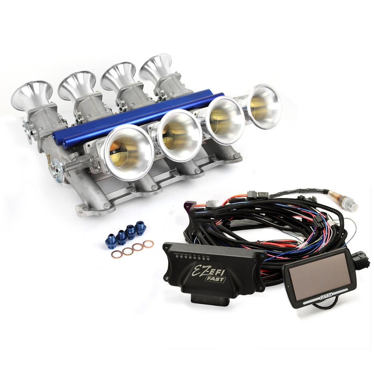 Speedmaster PCE148.1078 Manifold and FAST EZ-EFI 2.0 Self-Tuning Fuel Injection System