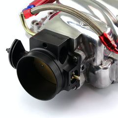 Speedmaster PCE148.1101 Polished Aluminum Intake Manifold with 90mm Throttle Body