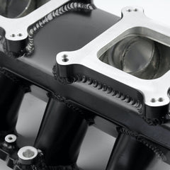 Speedmaster PCE148.1104 Fabricated EFI Twin Throttle Body Intake Manifold Black