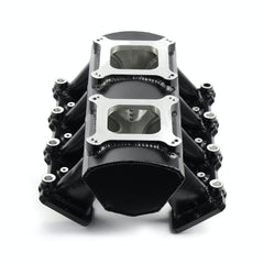 Speedmaster PCE148.1104 Fabricated EFI Twin Throttle Body Intake Manifold Black
